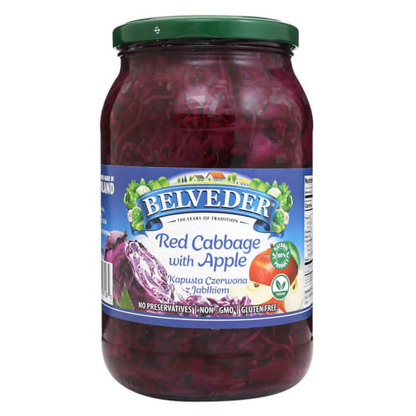 Apetizer Salad Red Cabbage with Apple – 31.75 oz (900gr)